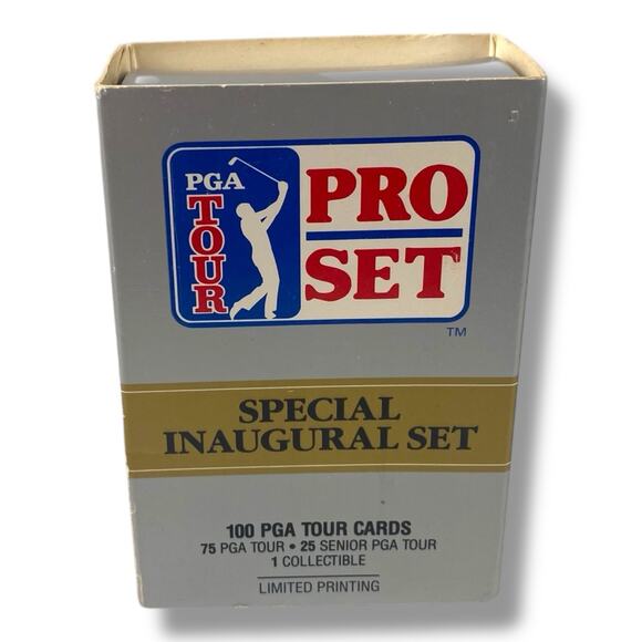 Other - 1990 PGA Tour Pro Set Special Inaugural Trading Card Box Set